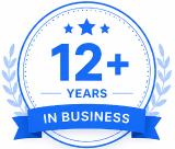 12+ Years in Business